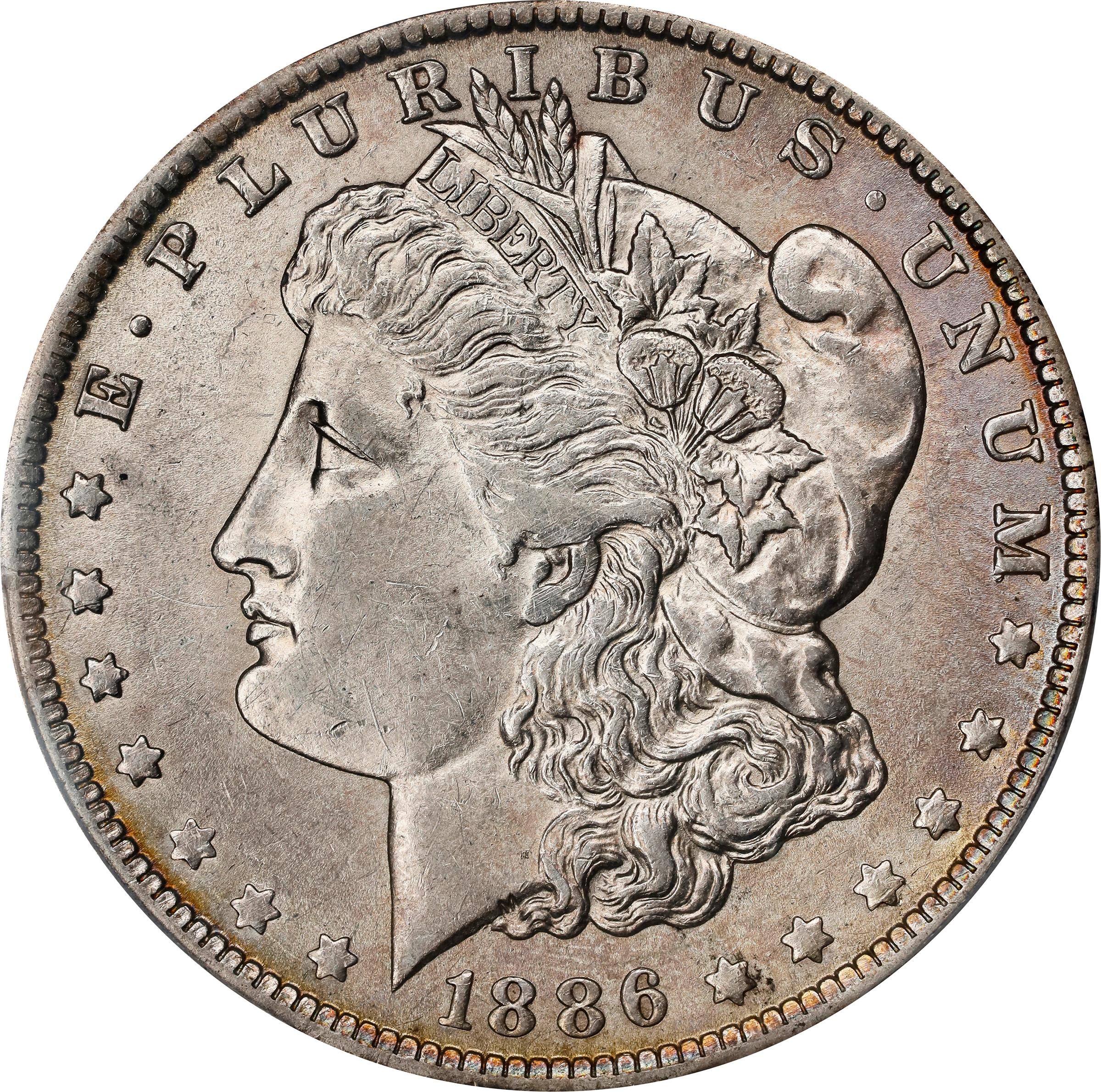Image for 1865 1c Fancy 5 MS RB