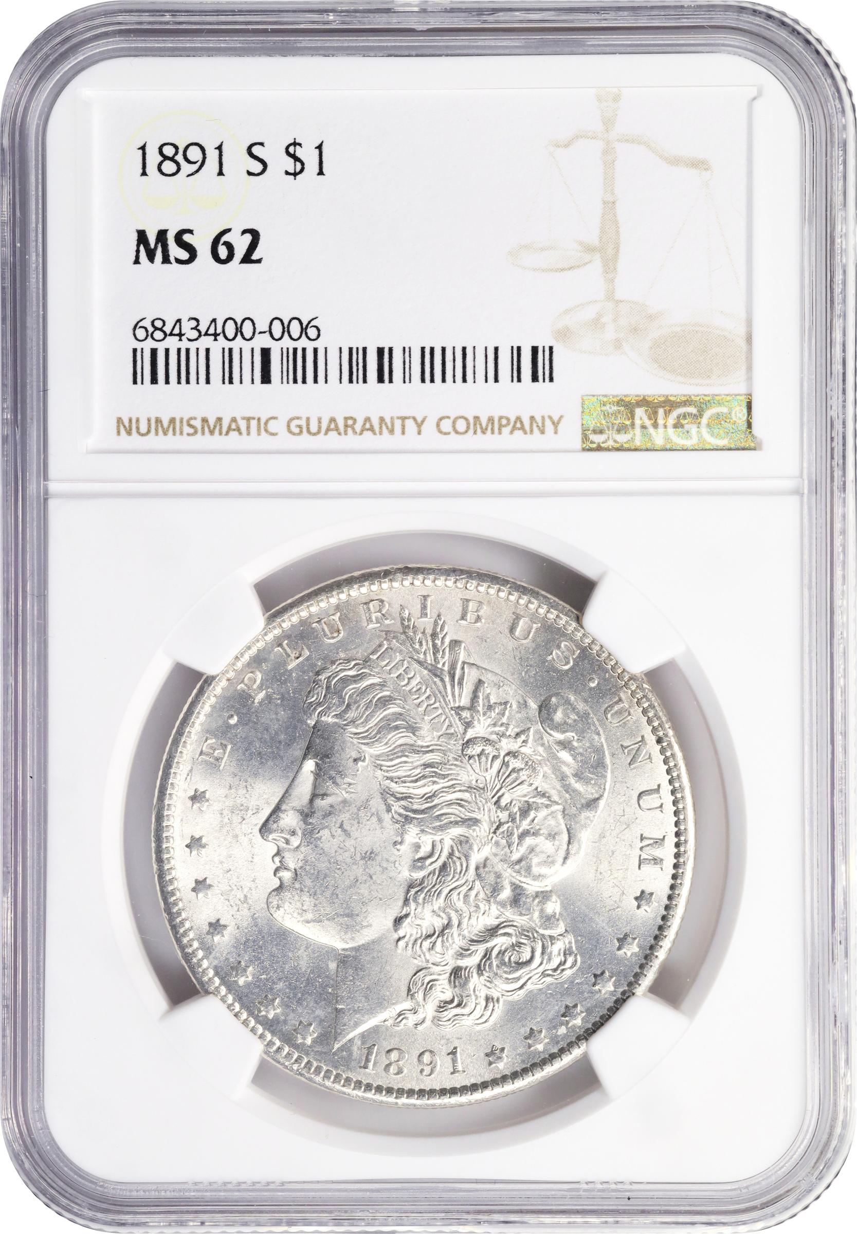 Image for 1889-S 10c MS