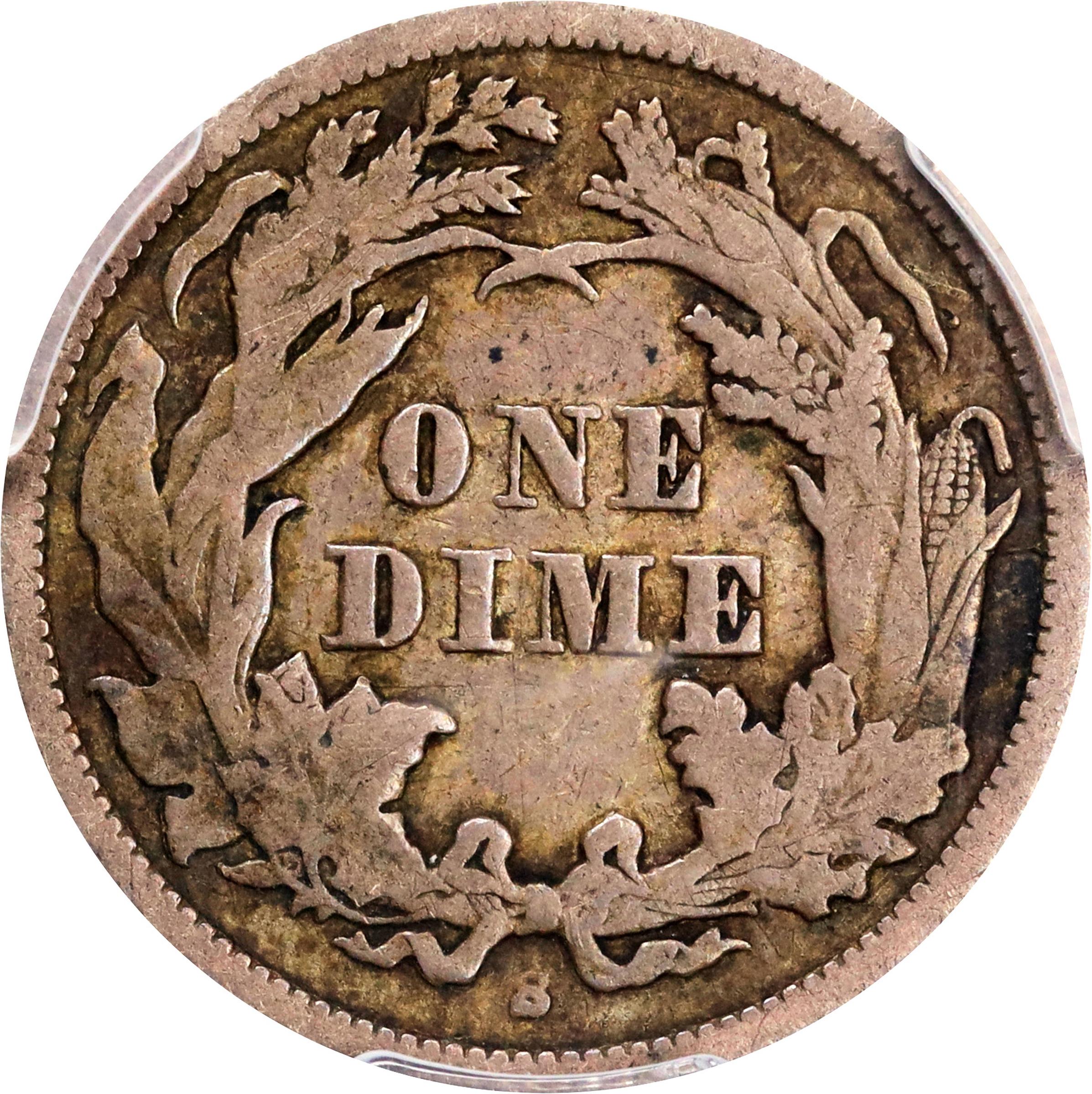 Image for 1834 50c Small Date, Small Letters, O-117 MS
