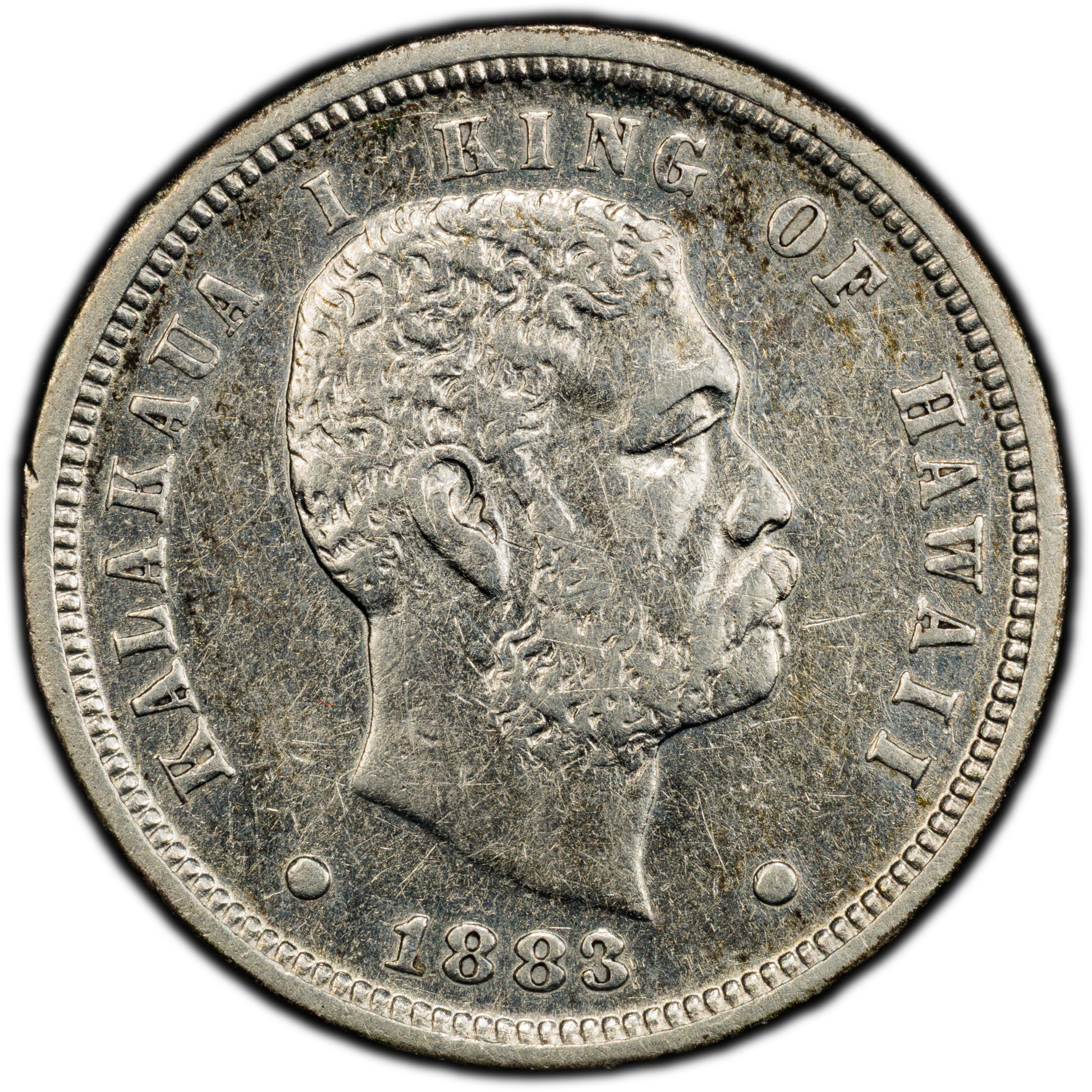 1883 10c Hawaii MS