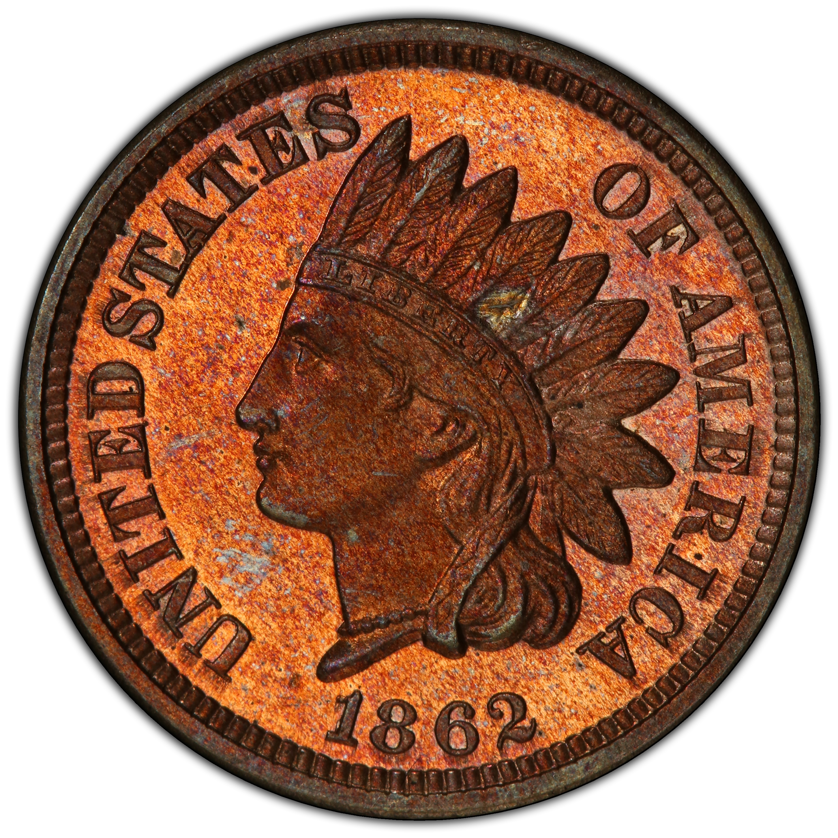 1862 1c PR