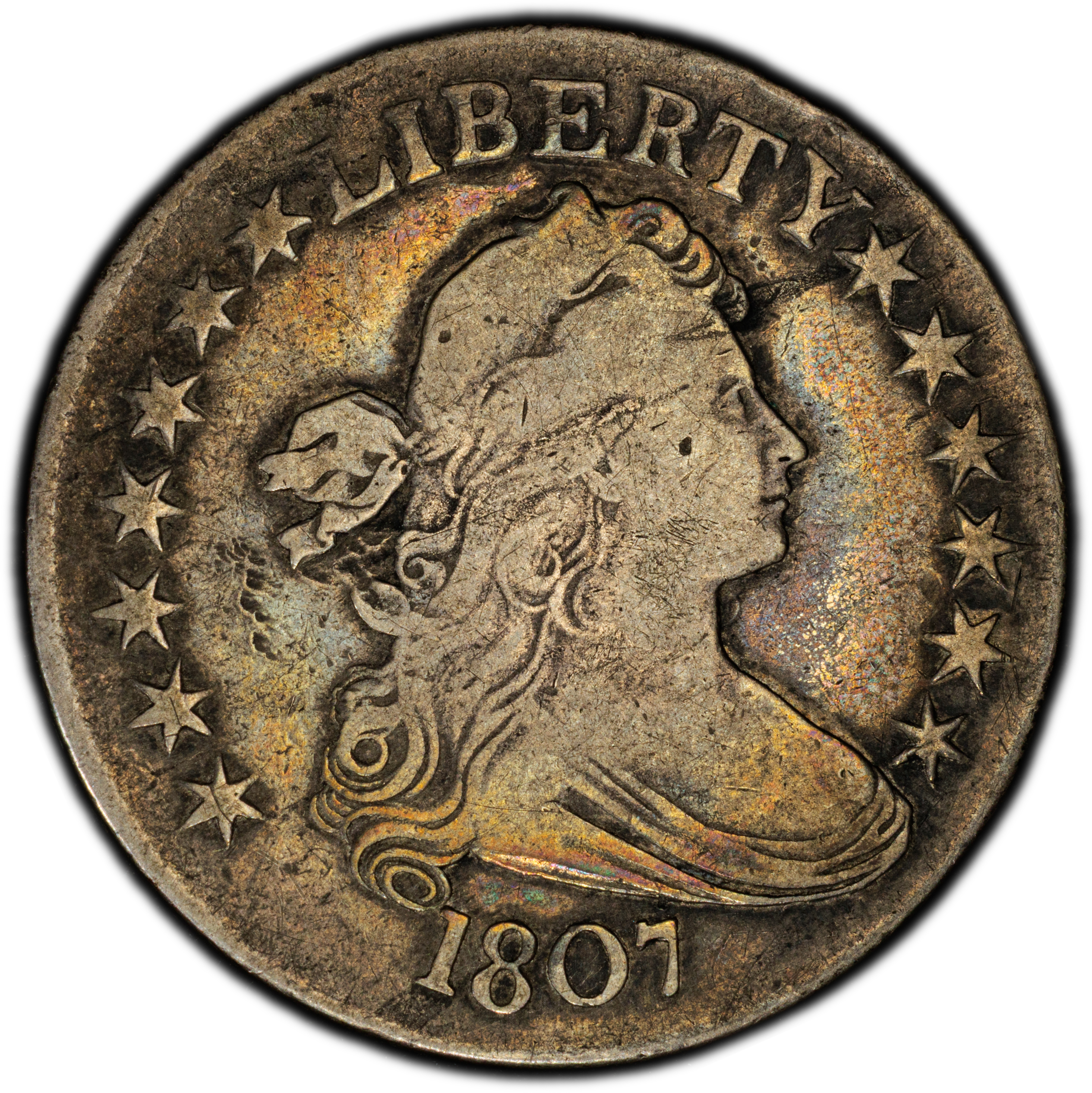 1807 50c Draped Bust MS