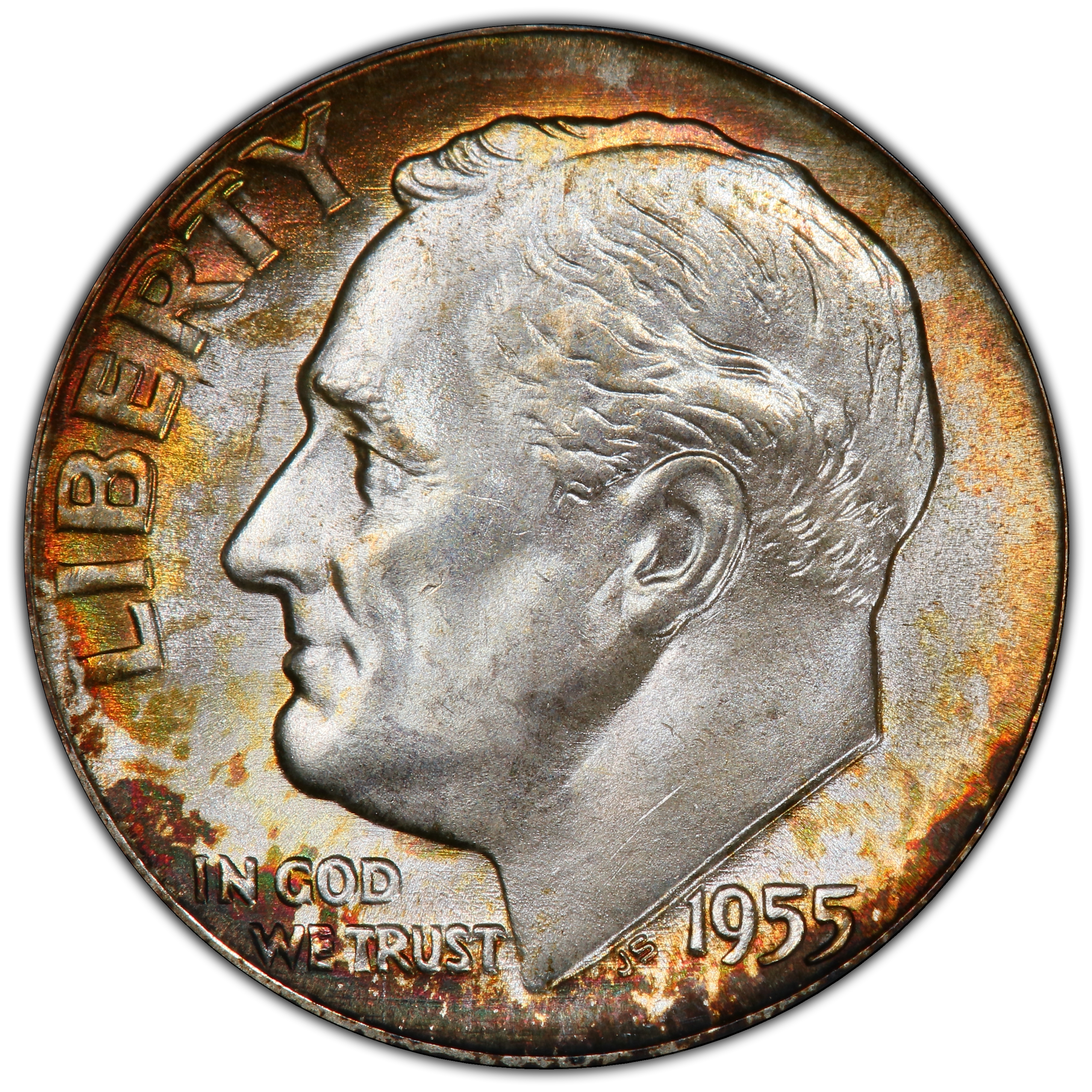1955-S 10c MS