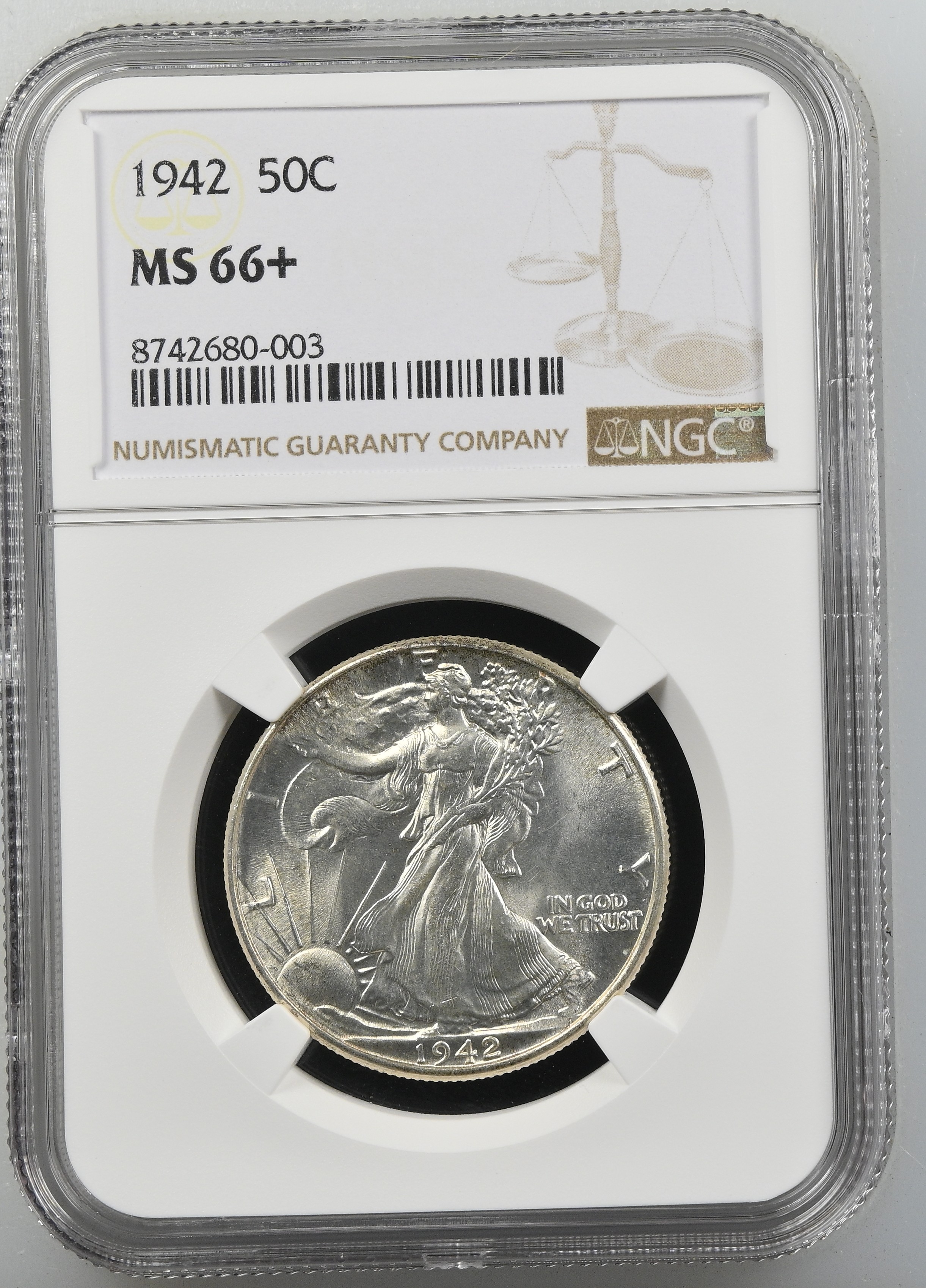 1942 50c MS