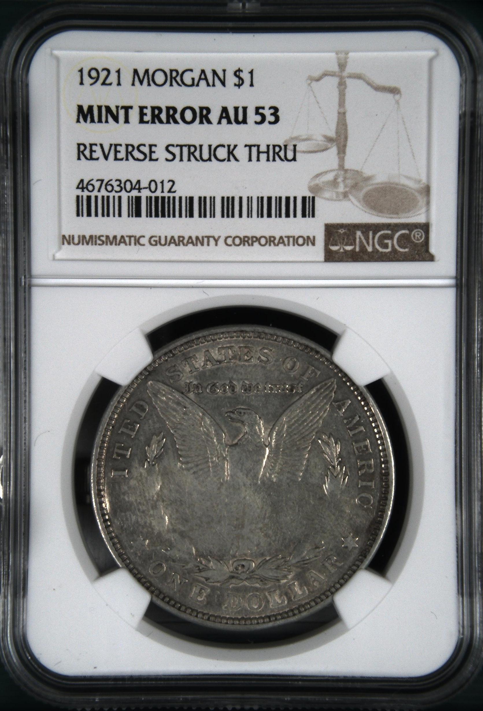 1921 $1 Morgan MS