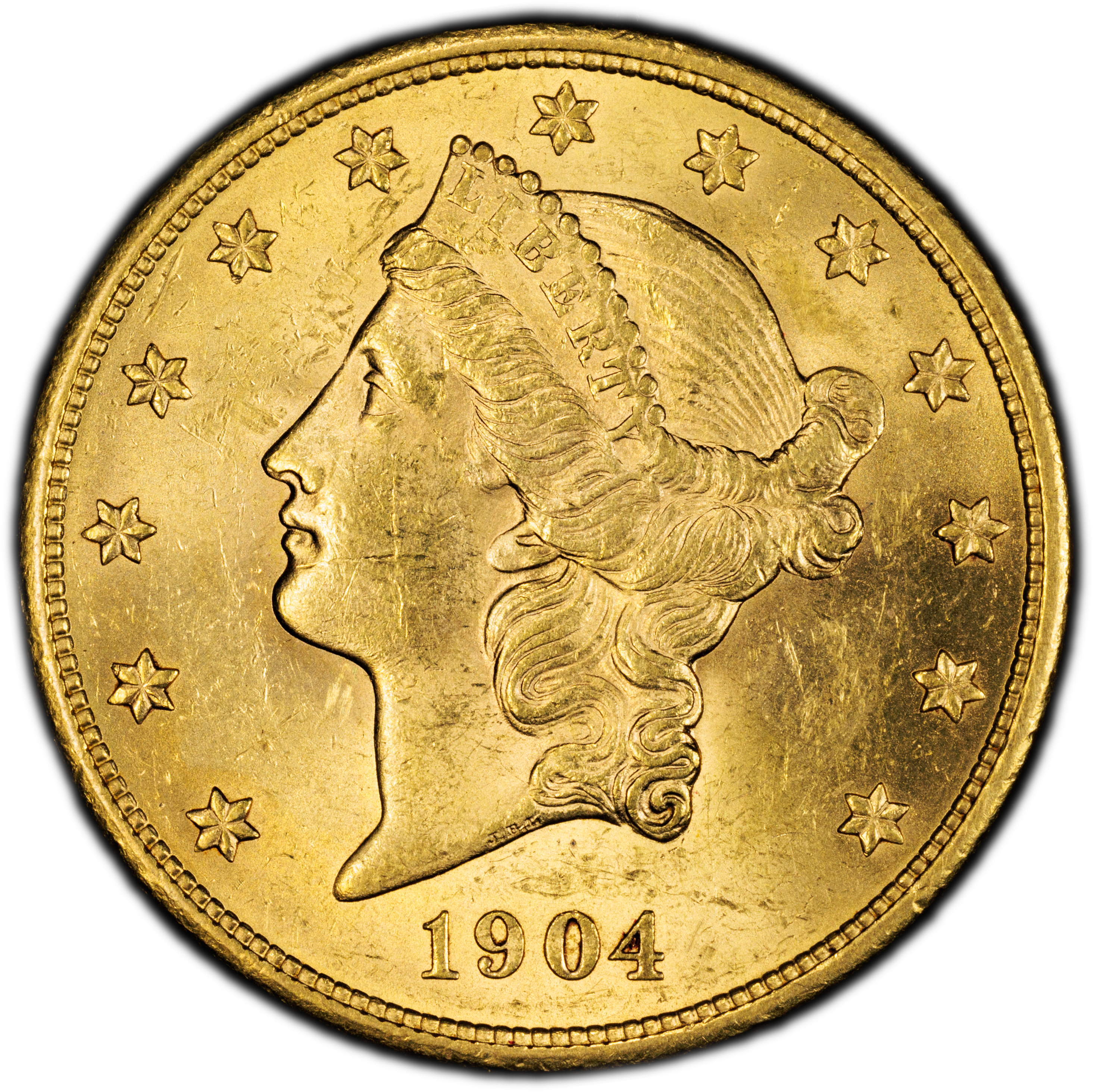 1904 $20 MS