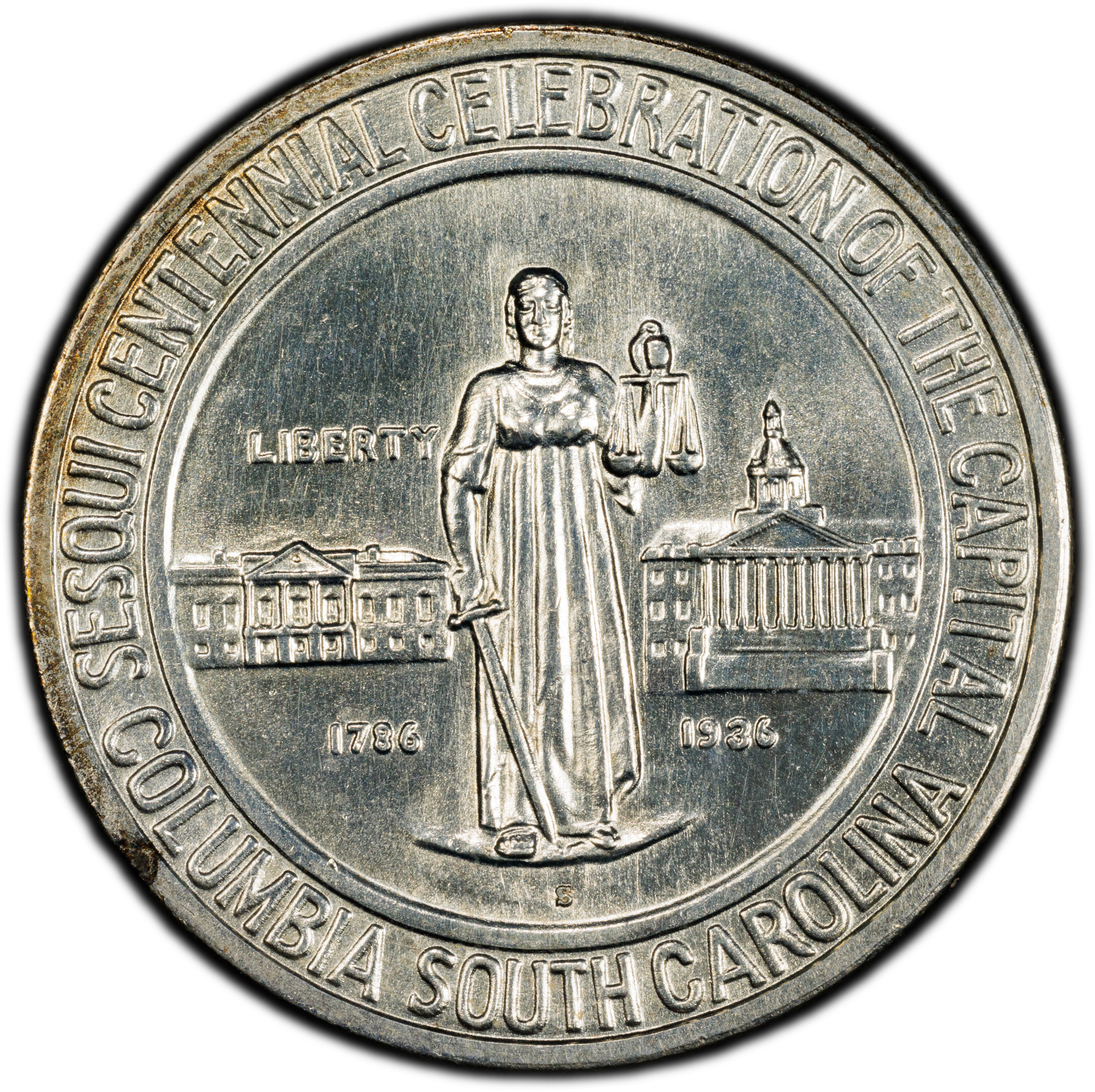 1936-S 50c Columbia MS