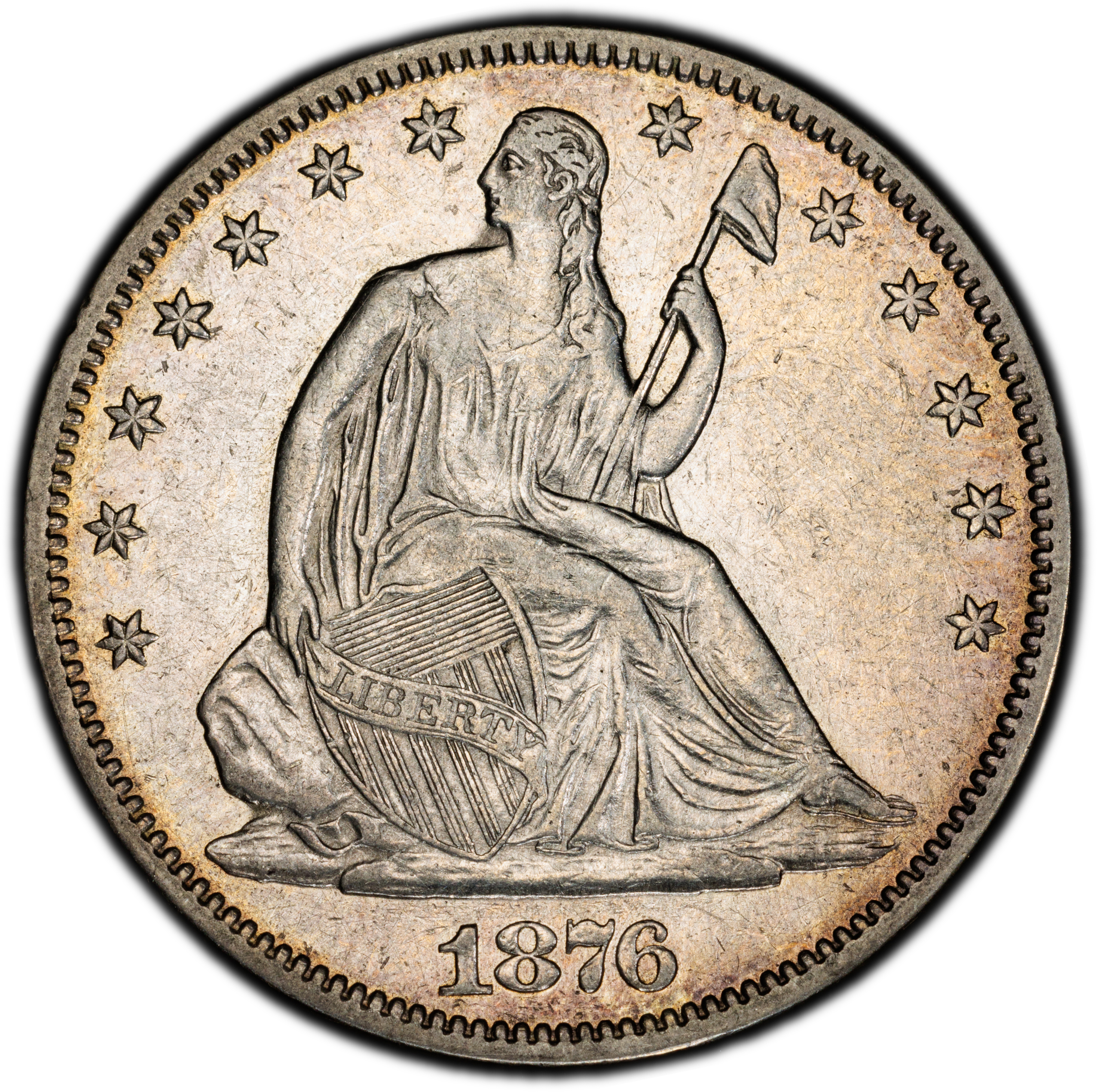 1876 50c MS