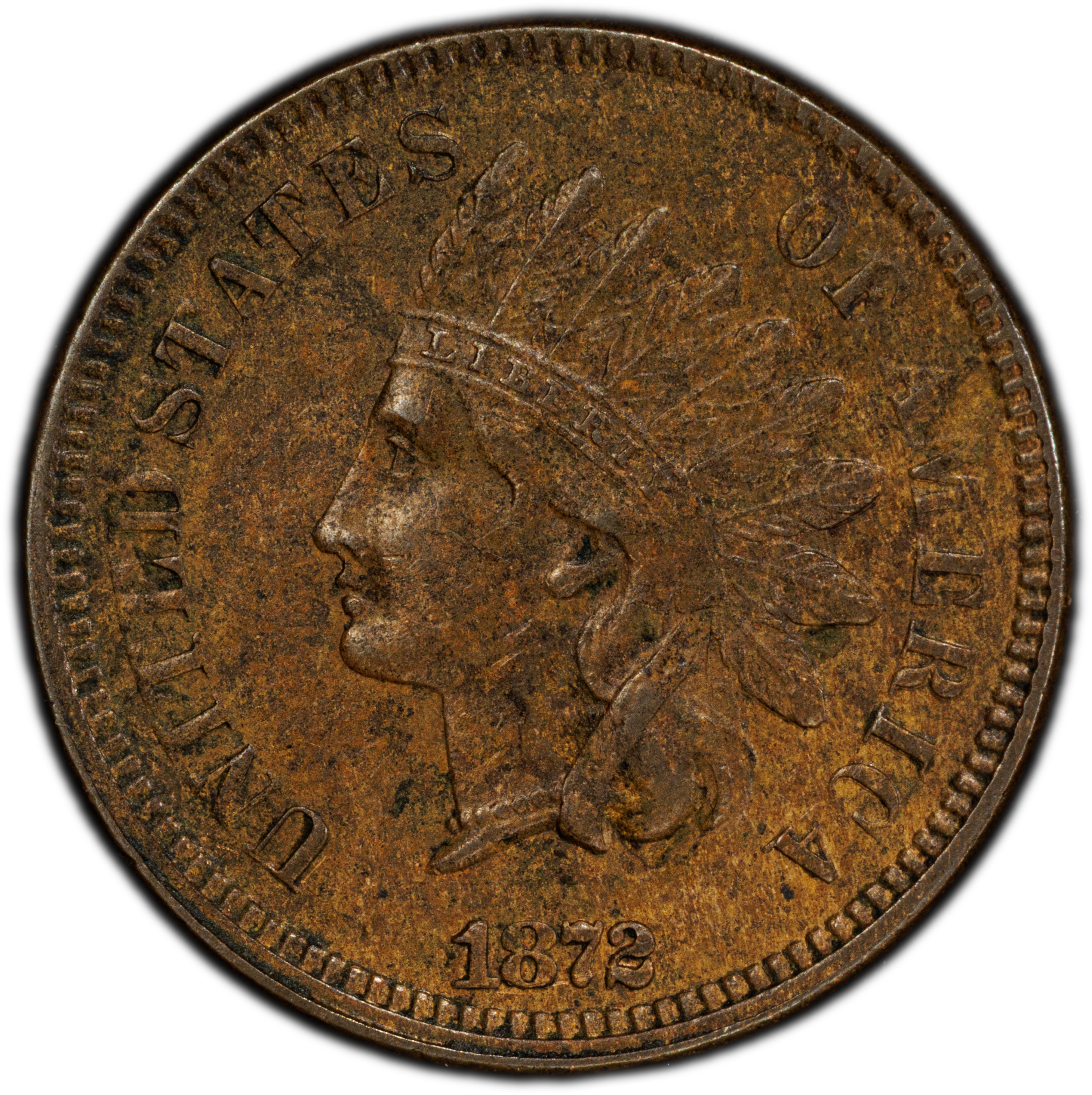 1872 1c MS BN