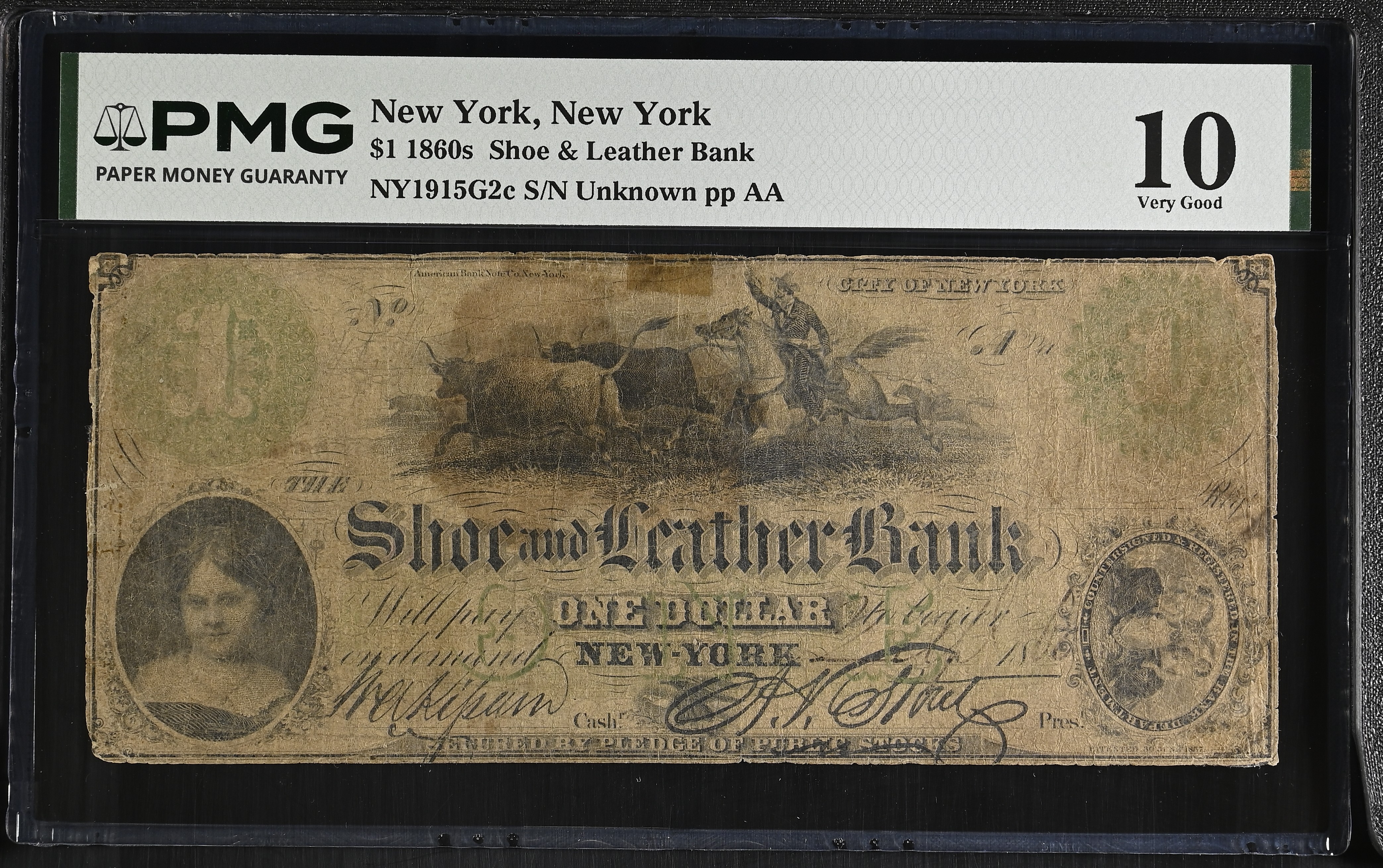 1902 $5 3rd Charter Period, 3rd Issue, Plain Back (Fr. 606)