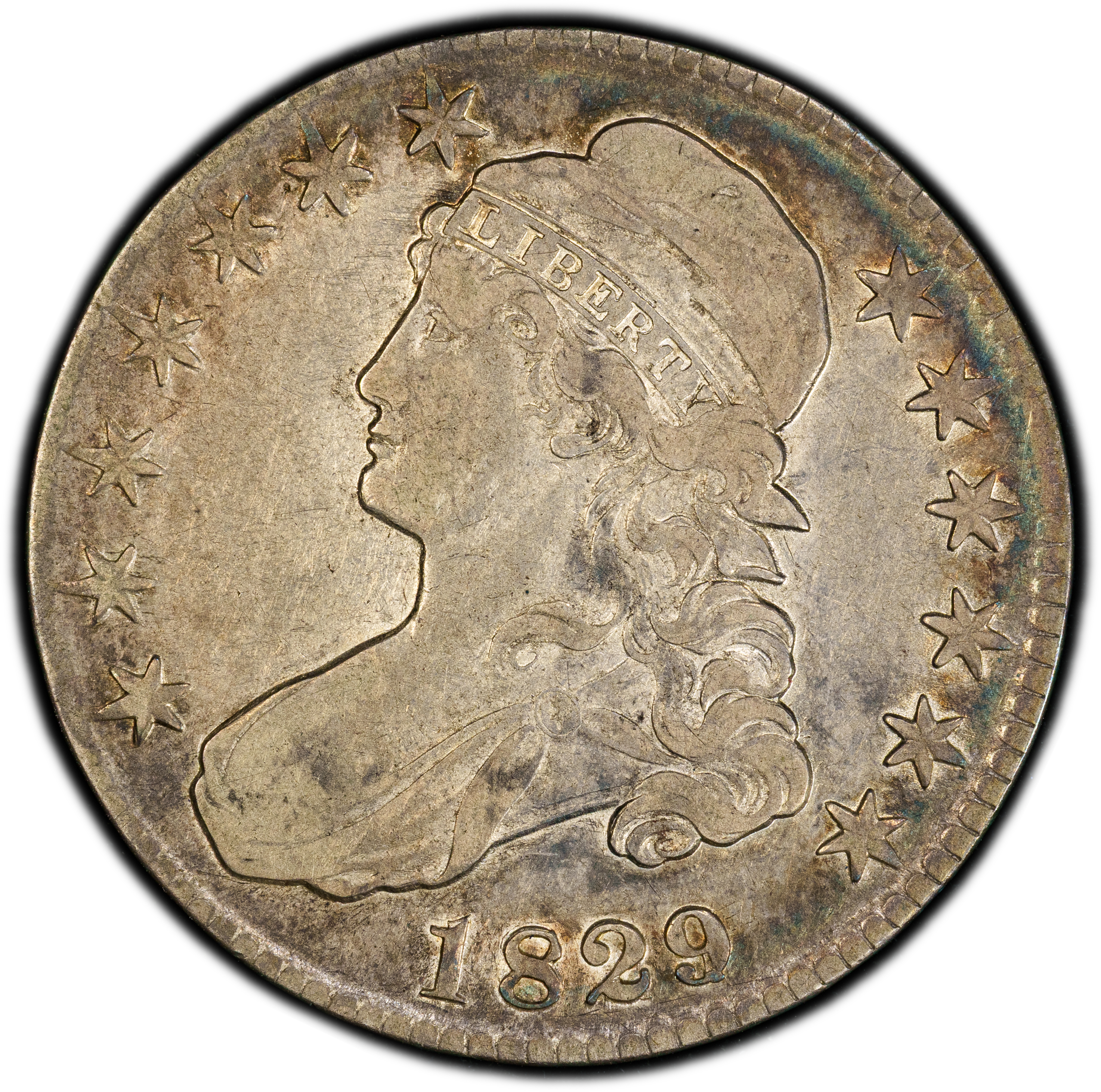 1829/7 50c MS