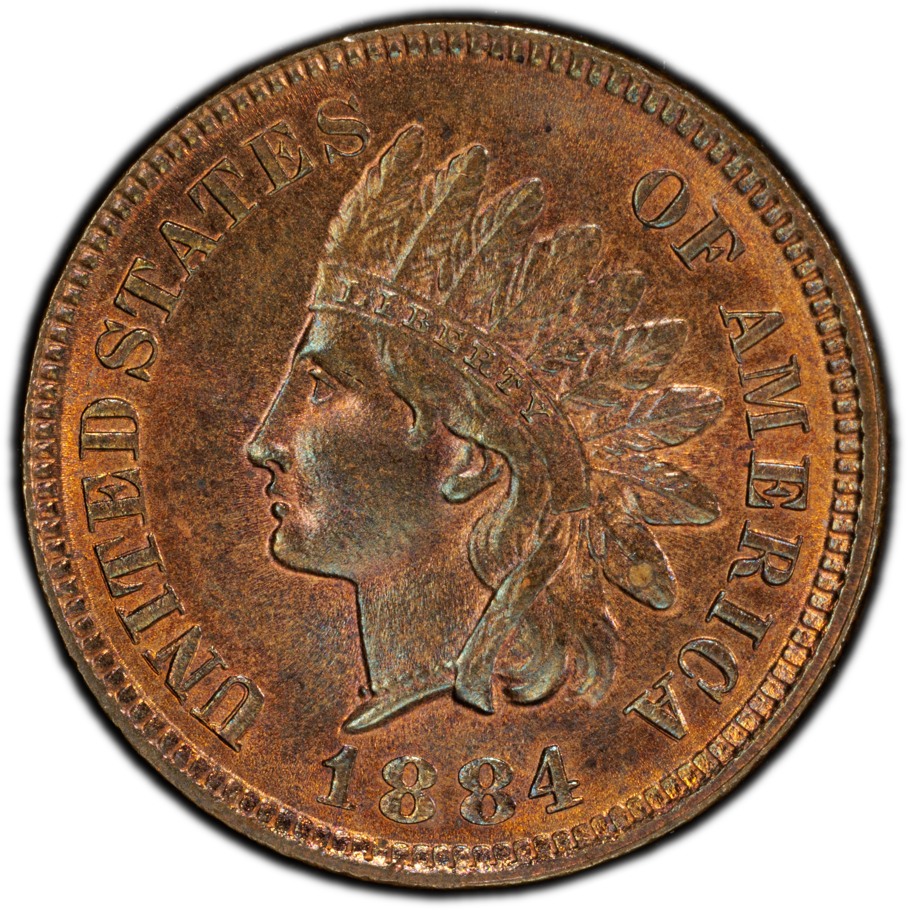 1884 1c MS BN