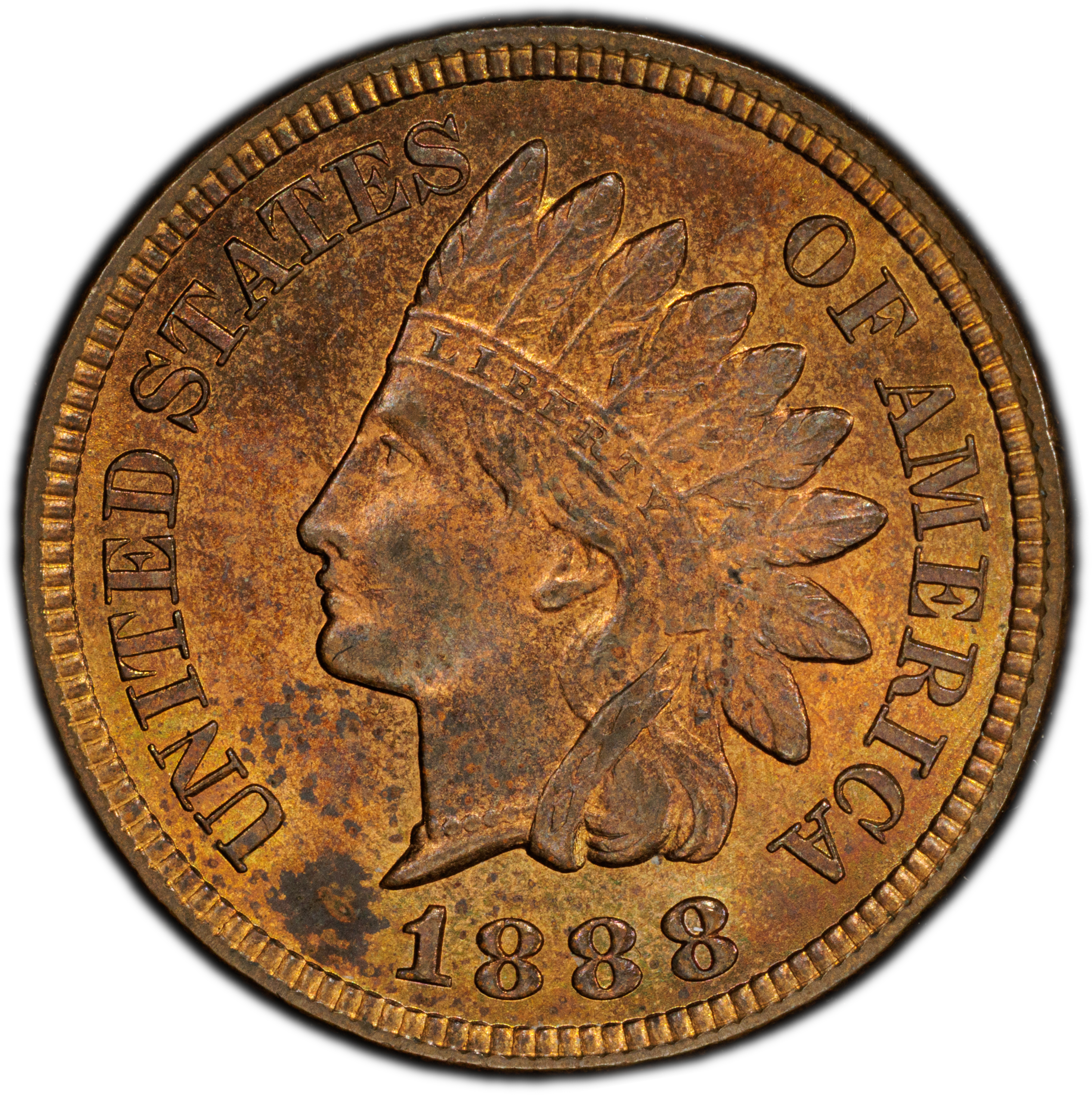 1888 1c MS RB