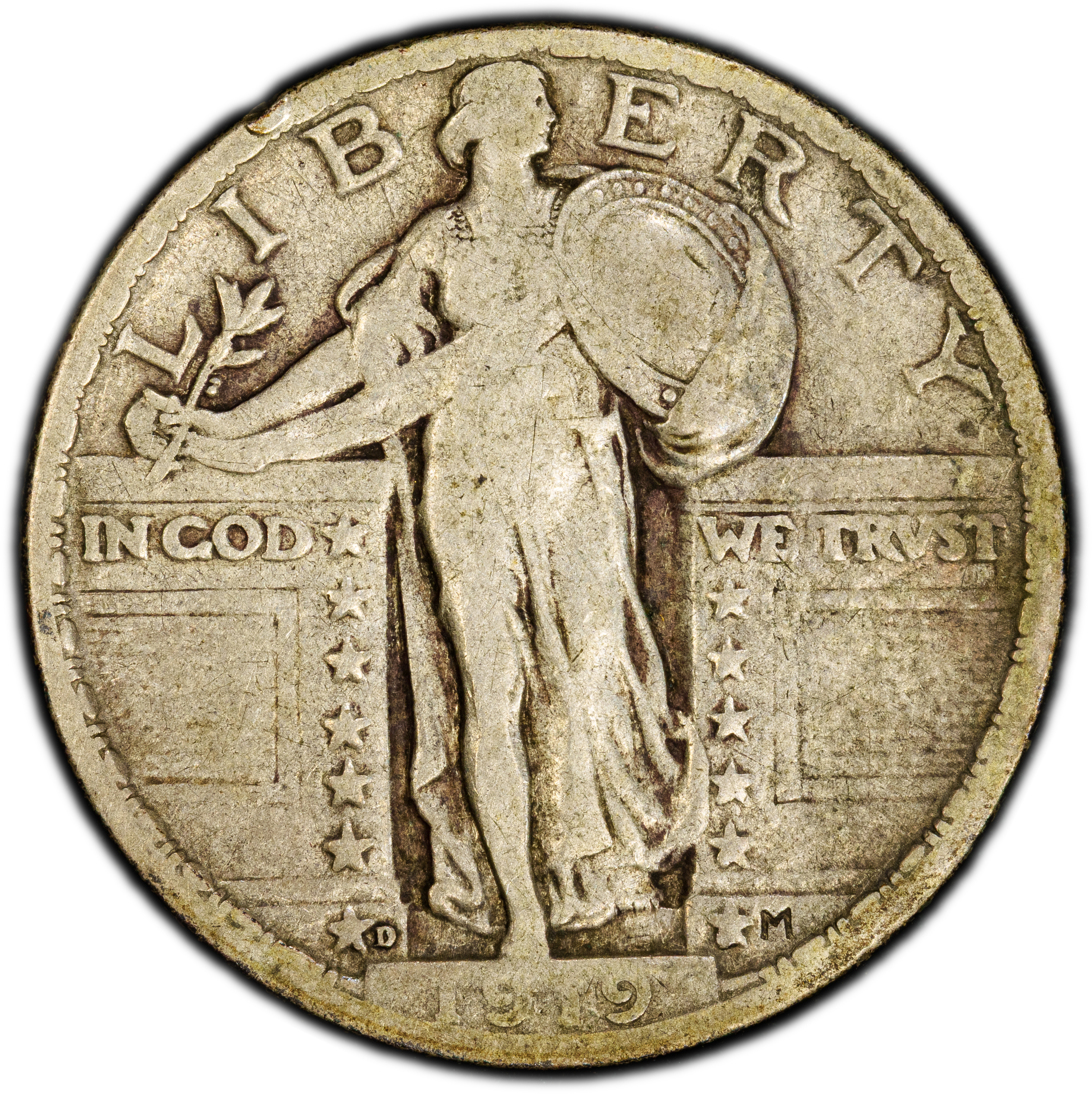1919-D 25c MS