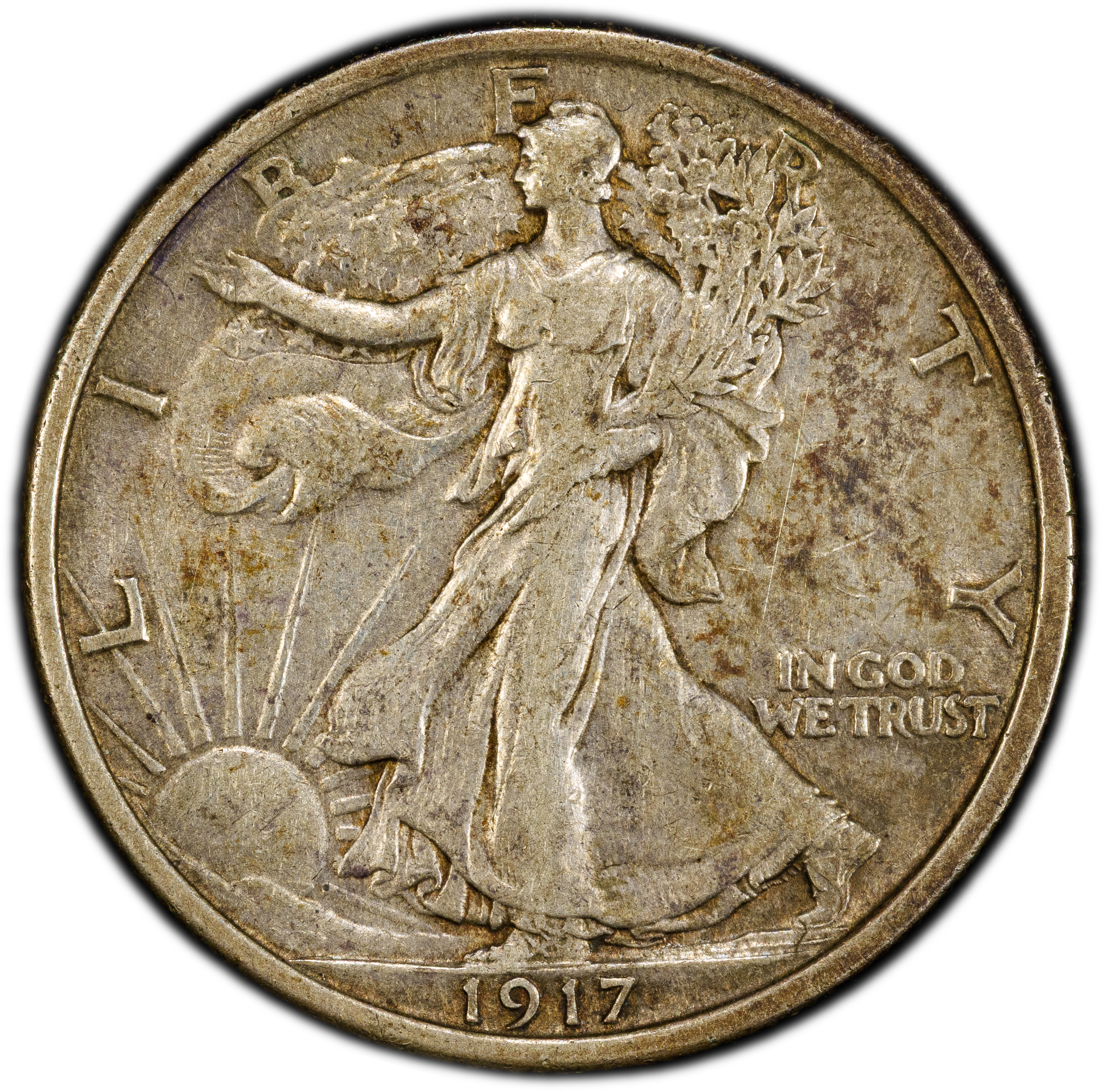 1917 50c MS