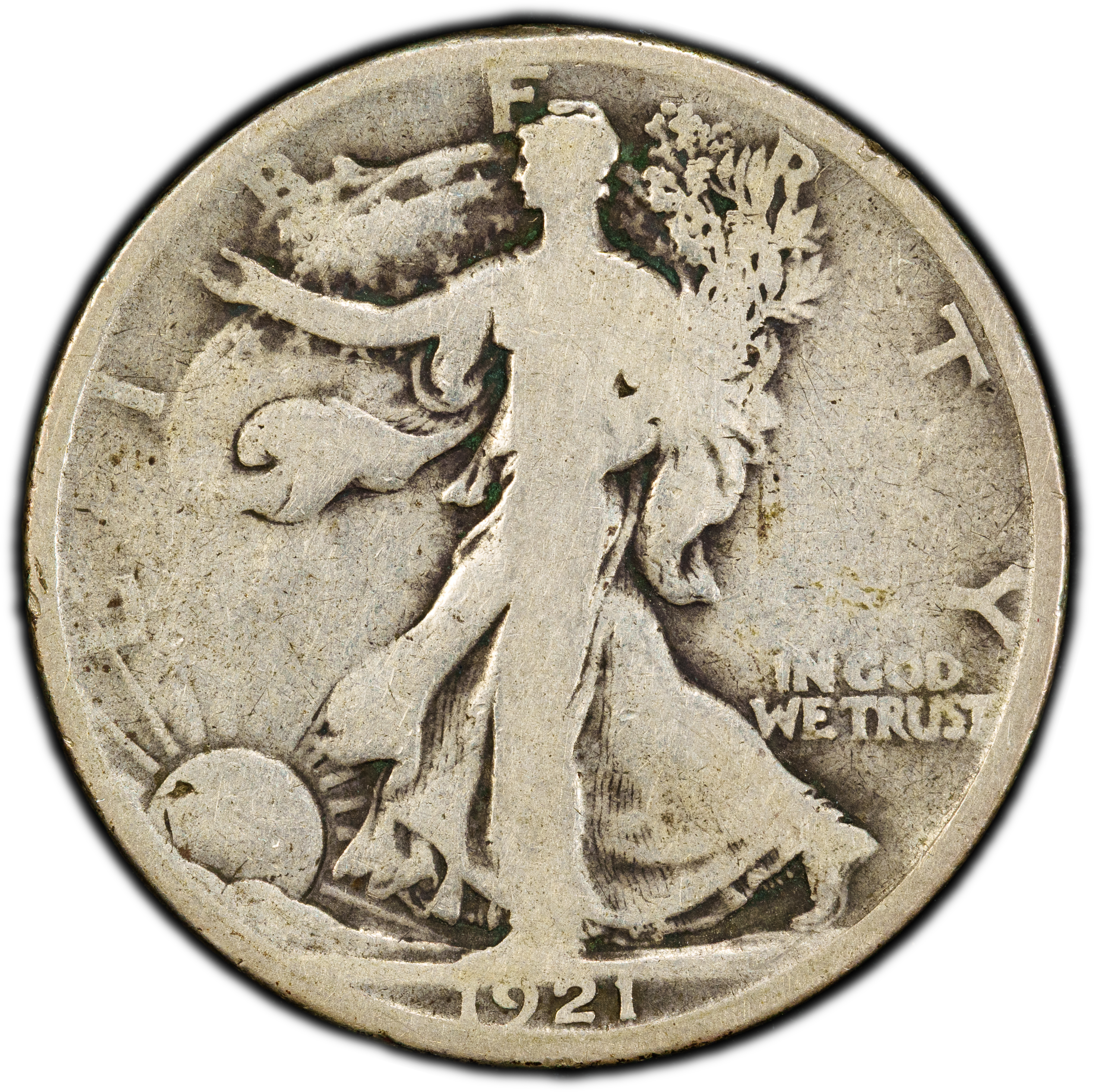 1921-D 50c MS