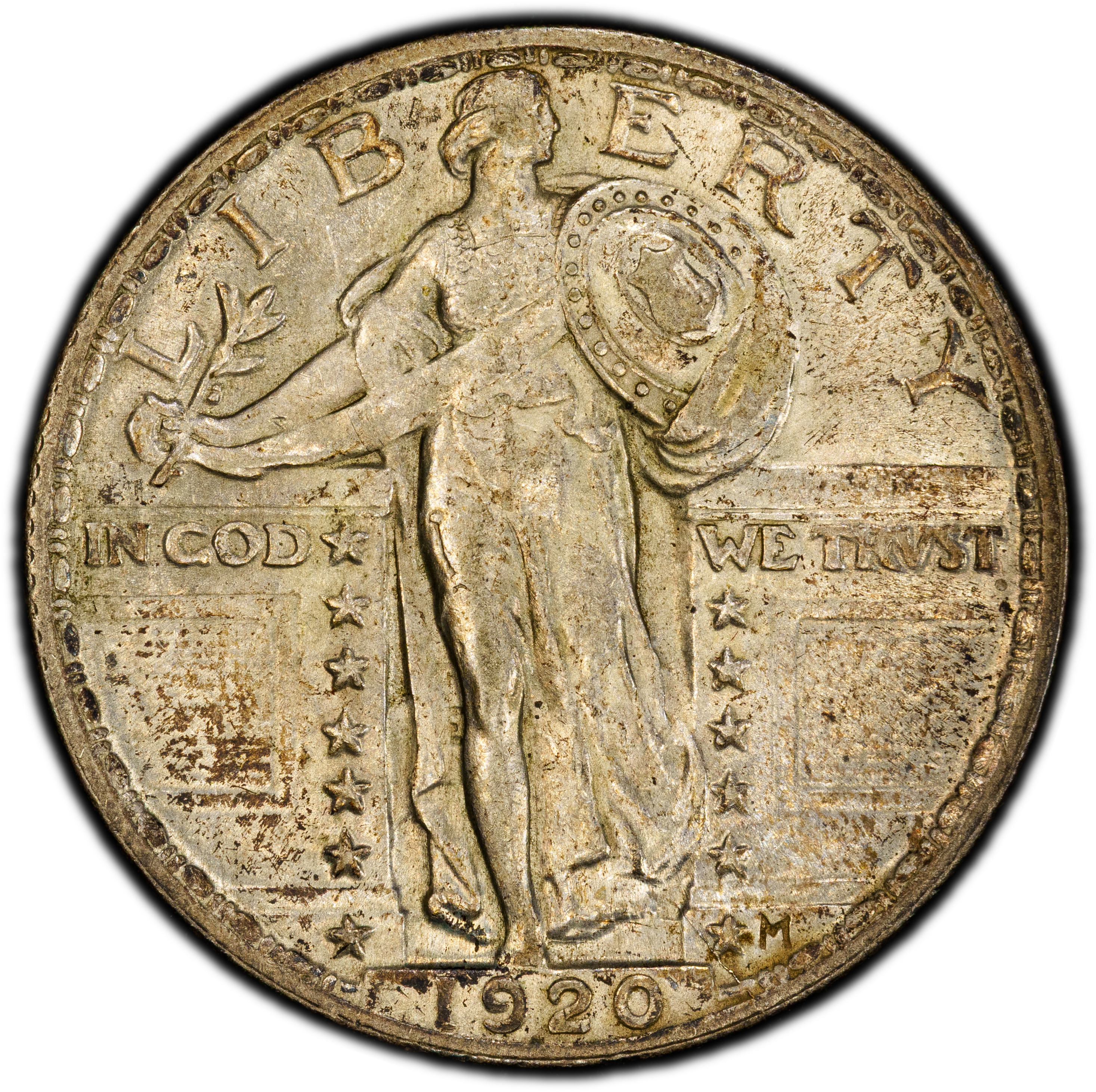 1920 25c MS