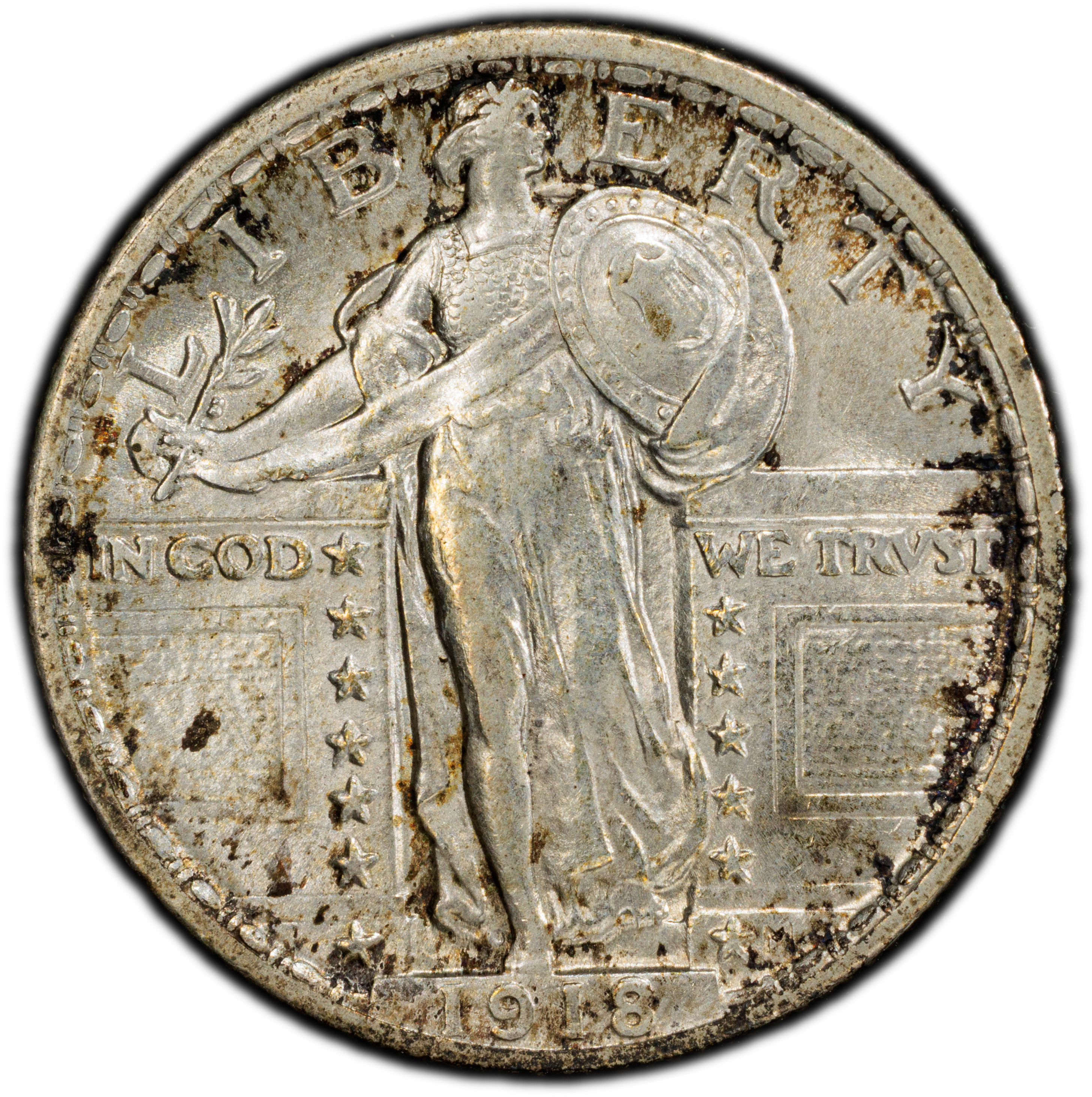 1918 25c MS thumbnail 2
