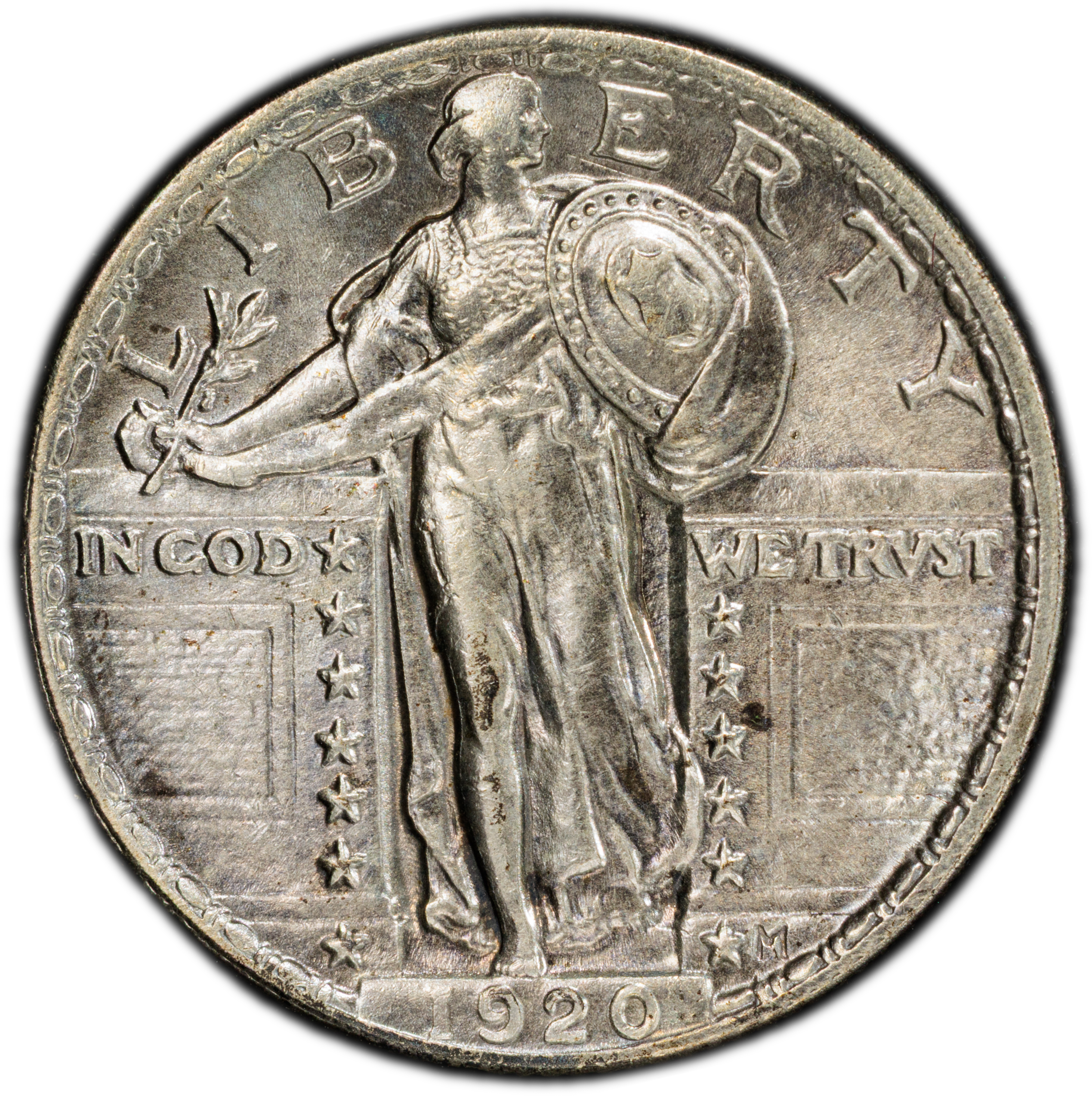 1920 25c MS