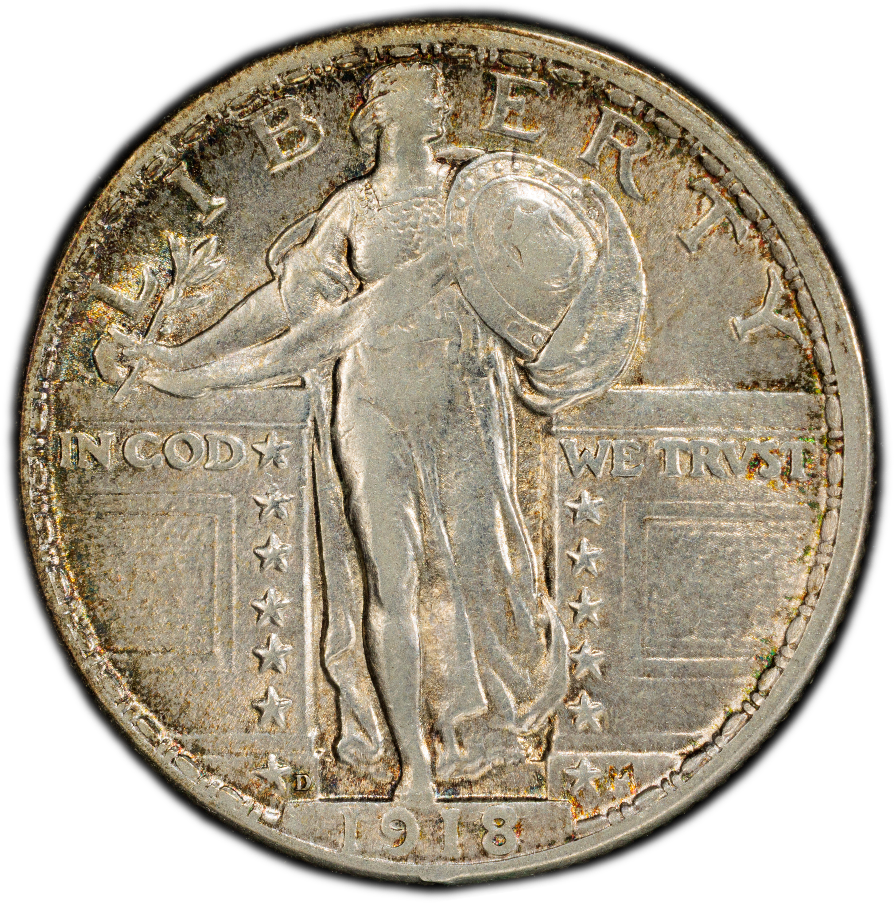 1918-D 25c MS thumbnail 3