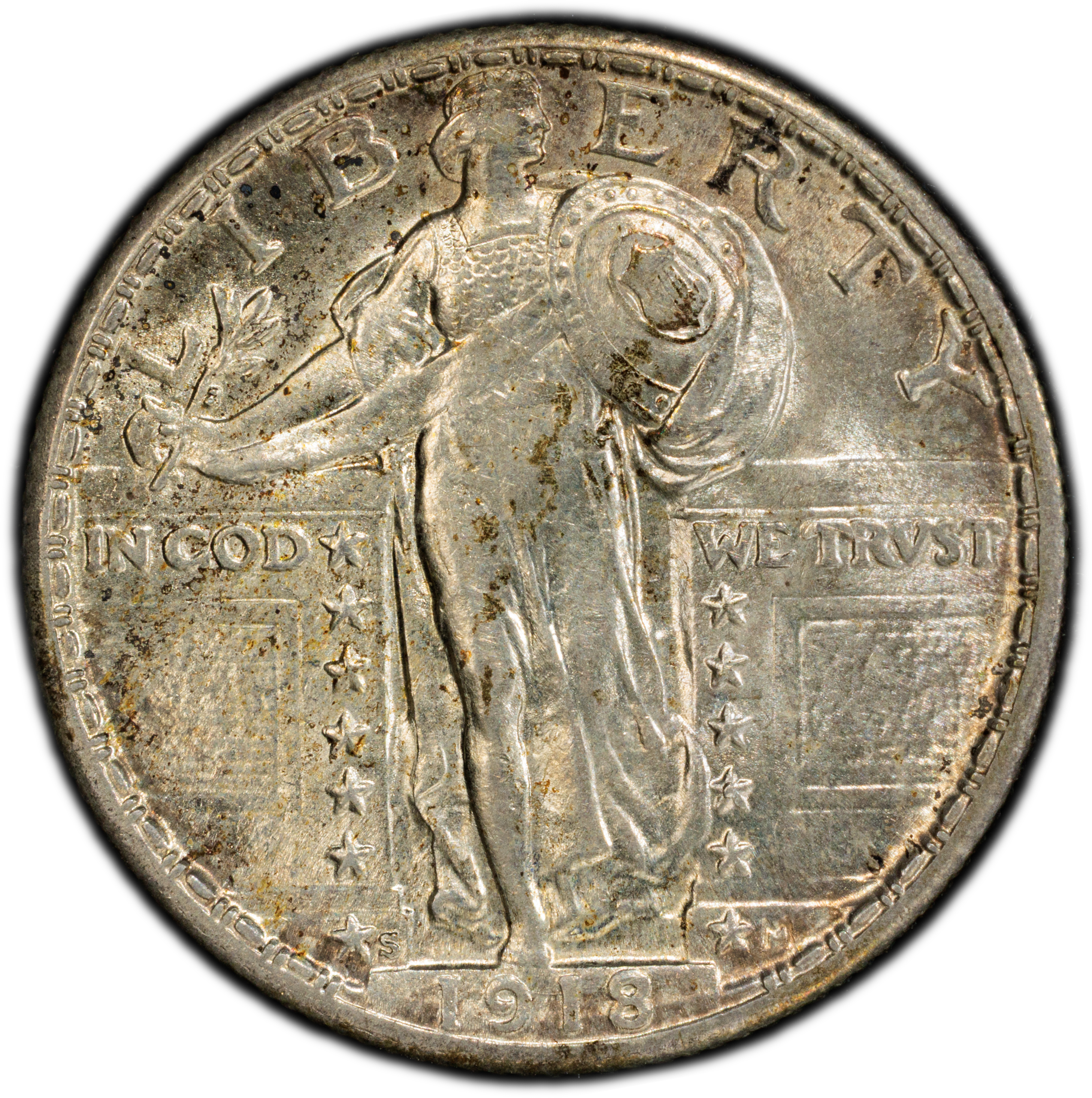 1918-S 25c MS thumbnail 3