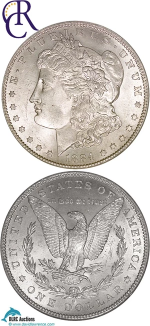 image for: 1884-S $1 NGC MS64