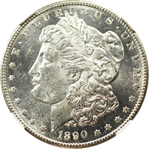 image for: 1890-S $1 NGC MS64 PL