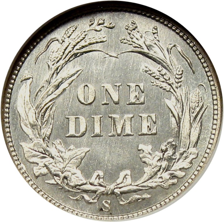 1911 S Barber Dime Mint State (MS) Pricing Guide | The Greysheet