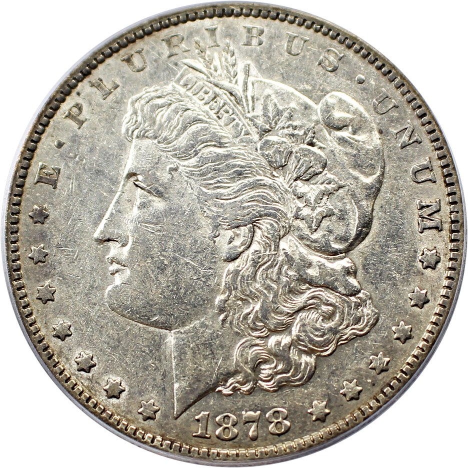 image for: 1878 7TF $1 PCGS XF45 (Reverse of 1878, VAM-188 Washed Out L)