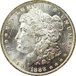 image for: 1888-O $1 NGC MS64 PL (OH)