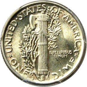 image for: 1918-S 10c PCGS MS65 FB