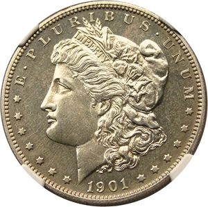 image for: 1901 S$1 NGC Proof 64