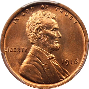 image for: 1916 1c PCGS MS67 RD