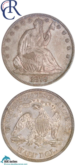 image for: 1878-S 50c NGC MS63 ex: Eliasberg