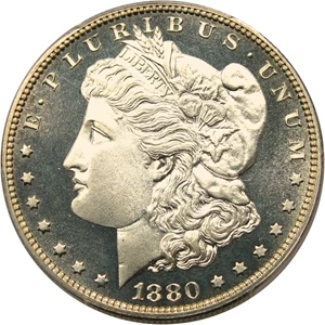 image for: 1880 $1 PCGS Proof 64 CAM