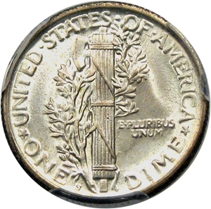 image for: 1918-S 10c PCGS MS66 FB