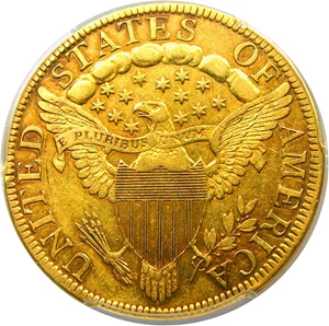 image for: 1797 Large Eagle $10 PCGS VF25