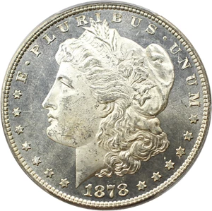image for: 1878 8TF $1 PCGS MS64 PL