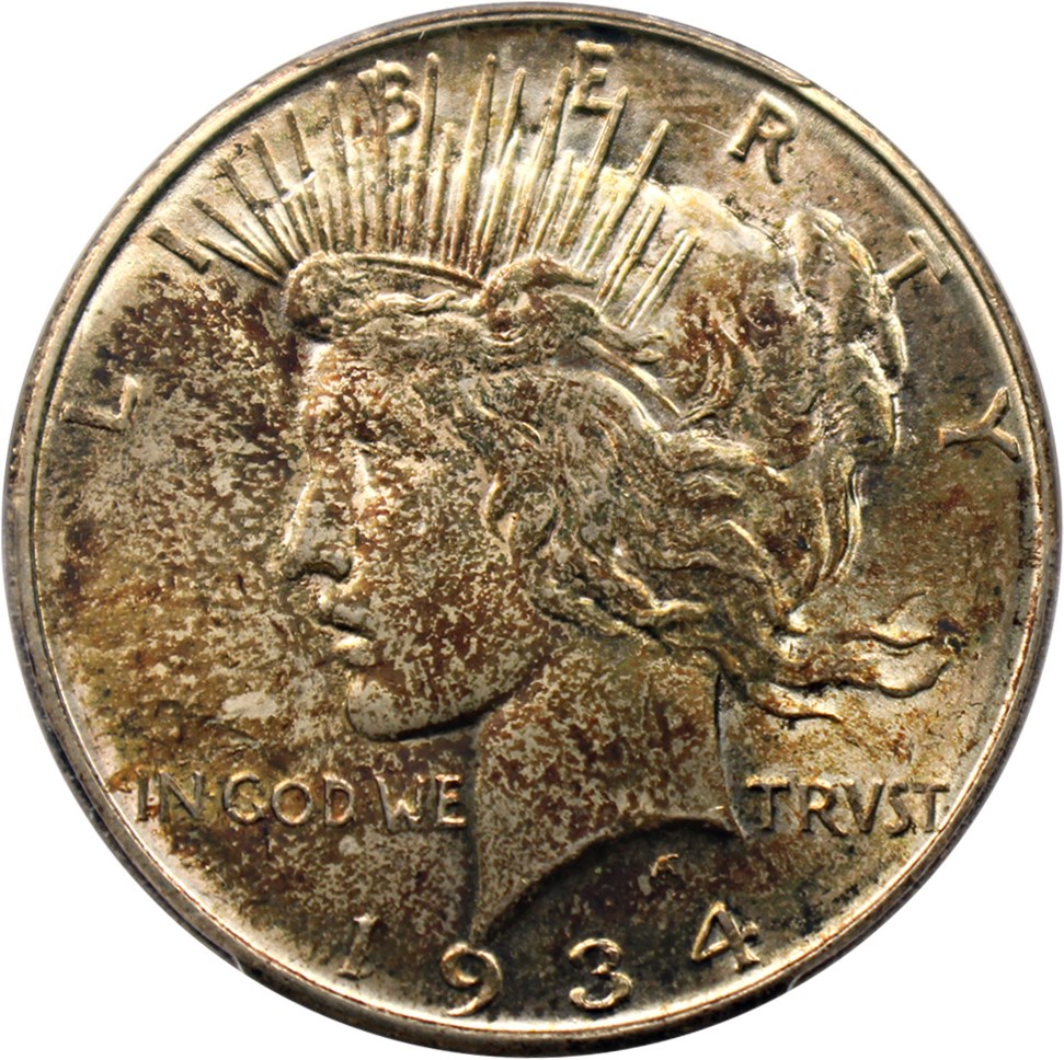 image for: 1934-D $1 PCGS/CAC MS64 (VAM-3, DD Obv, Med D)