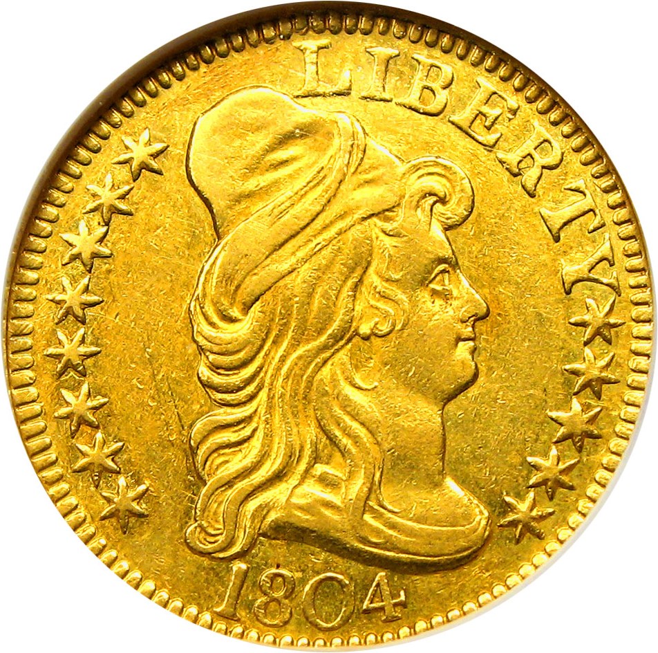 image for: 1804 $5 NGC AU58