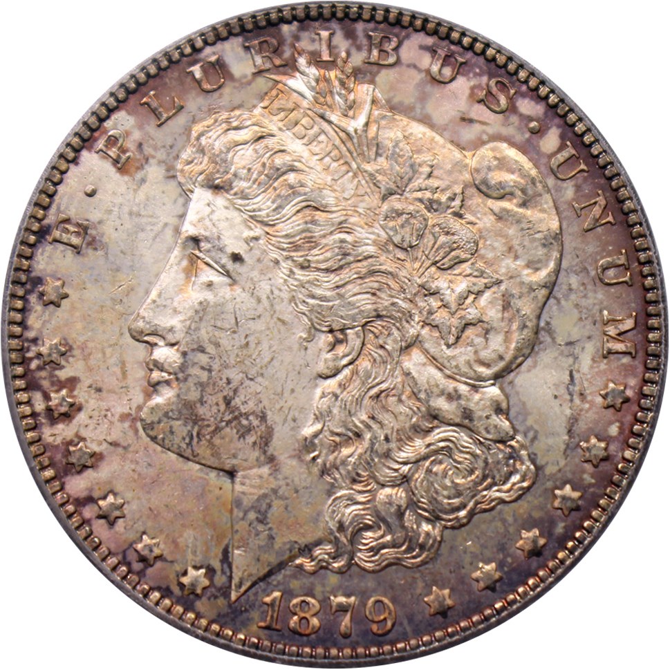 image for: 1879-S $1 PCGS/CAC MS63 (VAM-52, Reverse of 1878, Top 100 VAM)
