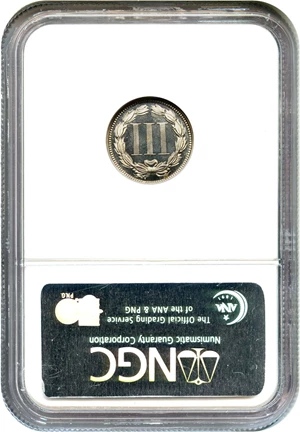 image for: 1865 3cN NGC Proof 67 CAM