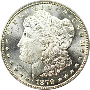 image for: 1879-S $1 PCGS/CAC MS64 (VAM-39, Reverse of 1878, Top 100 VAM)