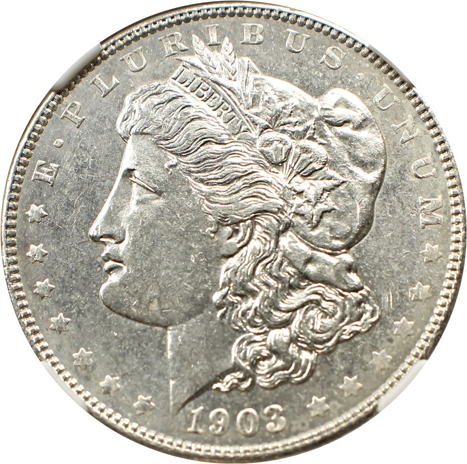 image for: 1903 $1 NGC MS63 PL