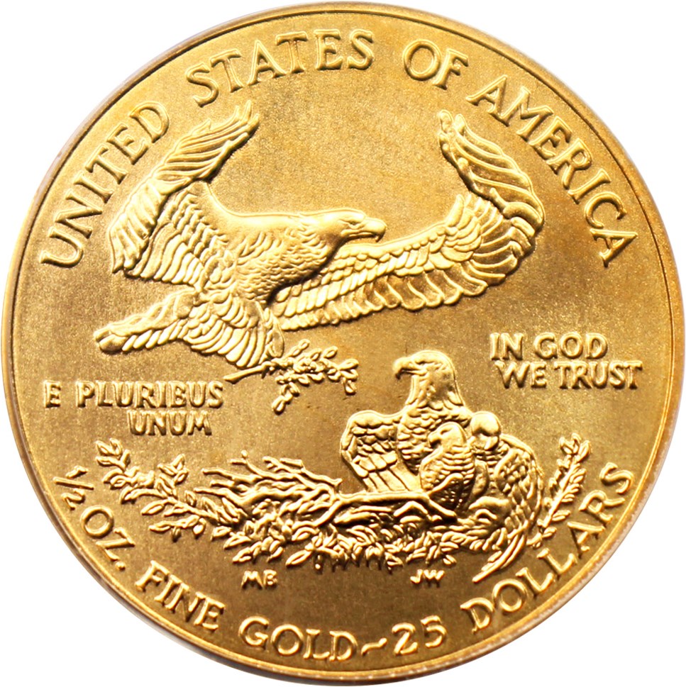 image for: 2003 Gold Eagle $25 PCGS MS69