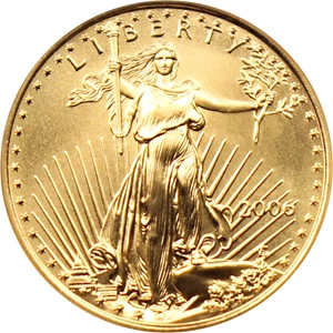 image for: 2006 Gold Eagle $10 NGC MS69