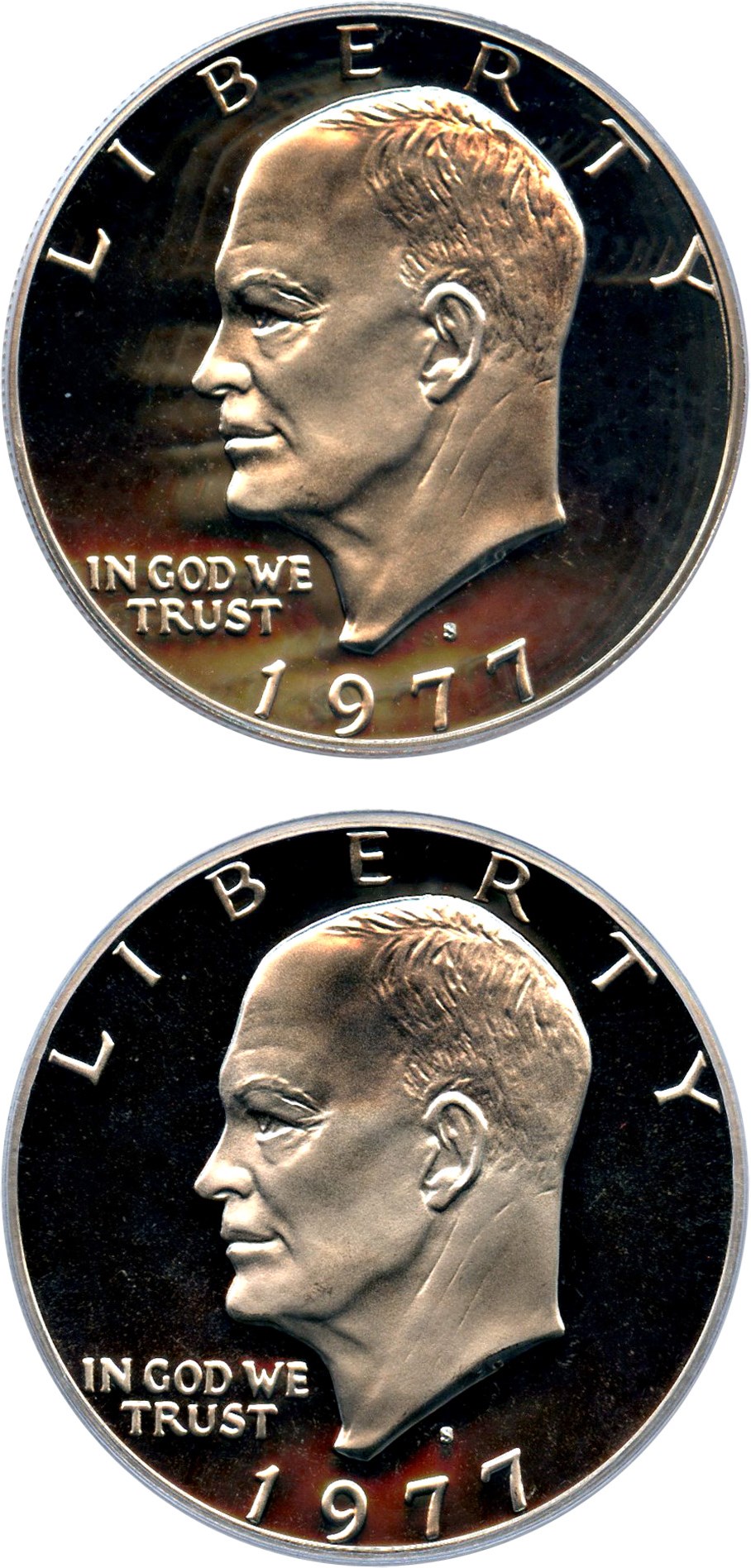 image for: Lot of 1977-S $1 PCGS Proof 69 DCAM (2 Coins Total)