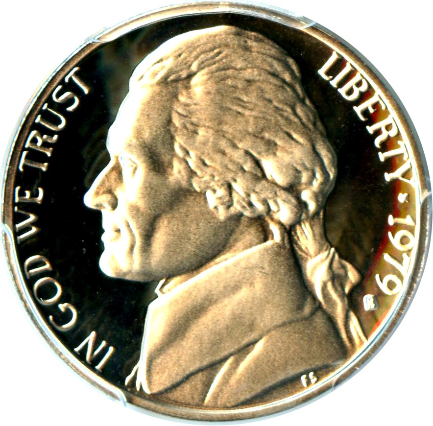 image for: 1979-S 5c PCGS Proof 70 DCAM (Type 1)