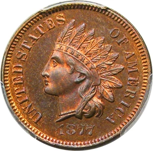 image for: 1877 1c PCGS/CAC Proof 65 RB