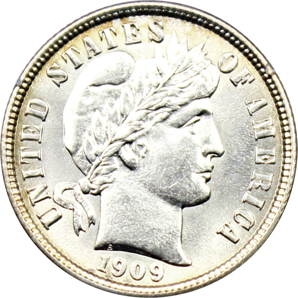 image for: 1909-O 10c PCGS/CAC MS63 (OGH Rattler Holder)